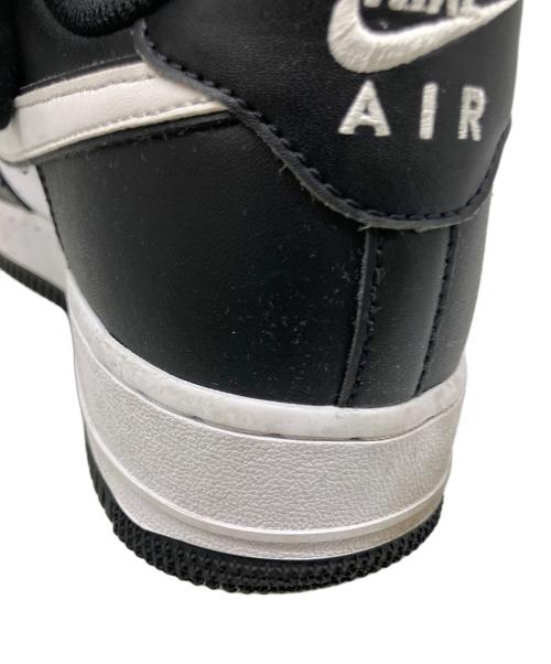 NIKE（ナイキ）NIKE (ナイキ) AIR FORCE1 LOW ブラック×ホワイト サイズ:SIZE 27.5cmの古着・服飾アイテム