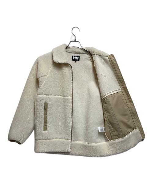 HELLY HANSEN（ヘリーハンセン）HELLY HANSEN (ヘリーハンセン) ファイバーパイルジャケット アイボリー サイズ:SIZE Mの古着・服飾アイテム