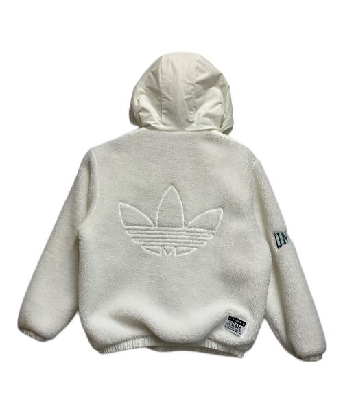 adidas Originals（アディダスオリジナル）adidas Originals (アディダスオリジナル) シェルパジャケット ホワイト サイズ:SIZE Mの古着・服飾アイテム