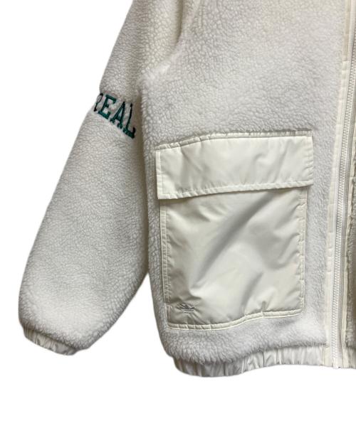 adidas Originals（アディダスオリジナル）adidas Originals (アディダスオリジナル) シェルパジャケット ホワイト サイズ:SIZE Mの古着・服飾アイテム