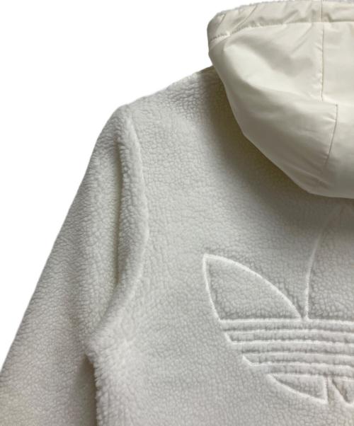 adidas Originals（アディダスオリジナル）adidas Originals (アディダスオリジナル) シェルパジャケット ホワイト サイズ:SIZE Mの古着・服飾アイテム