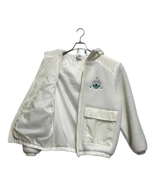 adidas Originals（アディダスオリジナル）adidas Originals (アディダスオリジナル) シェルパジャケット ホワイト サイズ:SIZE Mの古着・服飾アイテム