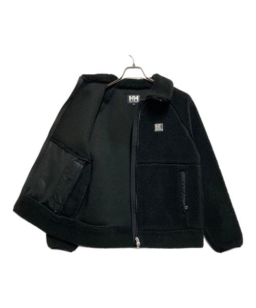 HELLY HANSEN（ヘリーハンセン）HELLY HANSEN (ヘリーハンセン) ファイバーパイルジャケット ブラック サイズ:SIZE Lの古着・服飾アイテム