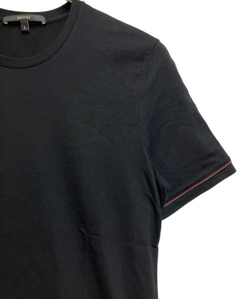 GUCCI（グッチ）GUCCI (グッチ) 半袖カットソー ブラック サイズ:SIZE Lの古着・服飾アイテム