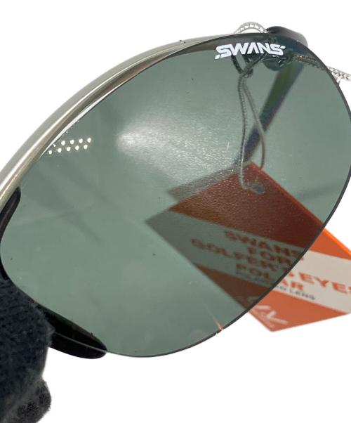 SWANS（スワンズ）SWANS (スワンズ) サングラス ブラック×シルバー 未使用品の古着・服飾アイテム