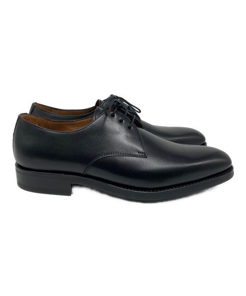 YANKO（ヤンコ）YANKO (ヤンコ) プレーントゥシューズ ブラック サイズ:SIZE 25cmの古着・服飾アイテム