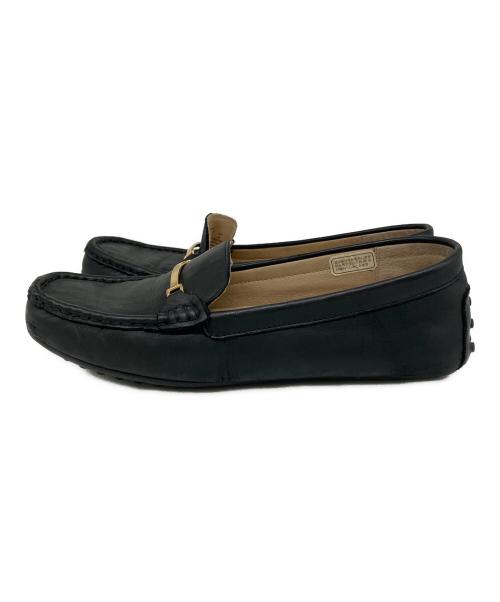 LAUREN RALPH LAUREN（ローレン ラルフ ローレン）LAUREN RALPH LAUREN (ローレン ラルフ ローレン) メッシュメリージェーンフラットシューズ ブラック サイズ:SIZE 24cmの古着・服飾アイテム