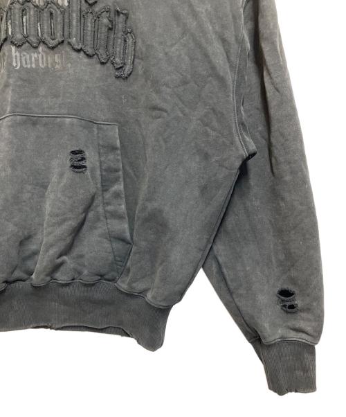 ANDER HUNK（アンダーハンク）ANDER HUNK (アンダーハンク) プルオーバーパーカー ブラック サイズ:Mの古着・服飾アイテム
