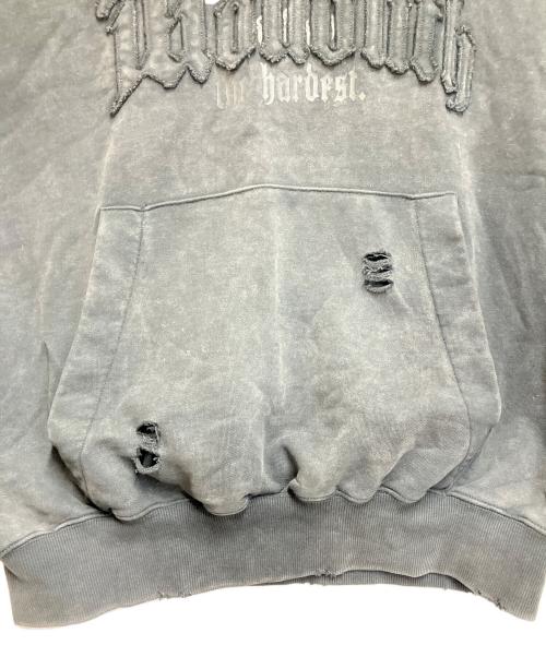 ANDER HUNK（アンダーハンク）ANDER HUNK (アンダーハンク) プルオーバーパーカー ブラック サイズ:Mの古着・服飾アイテム