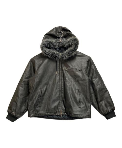 WISH FOREVER（ウィッシュフォーエバー）WISH FOREVER (ウィッシュフォーエバー) レザージャケット ブラック サイズ:SIZE Lの古着・服飾アイテム