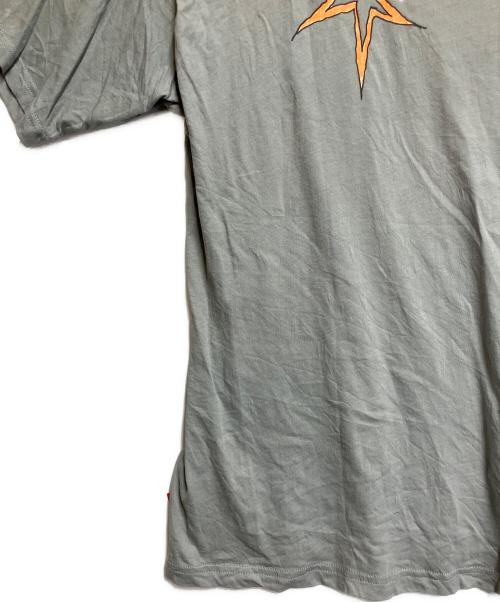 DIESEL（ディーゼル）DIESEL (ディーゼル) 半袖カットソー ライトグレー サイズ:SIZE Lの古着・服飾アイテム