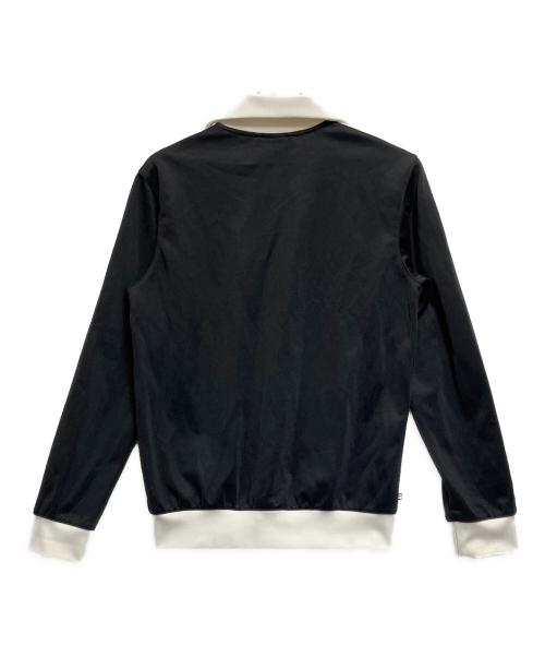 adidas（アディダス）adidas (アディダス) ジップジャケット ブラック×ホワイト サイズ:SIZE Lの古着・服飾アイテム