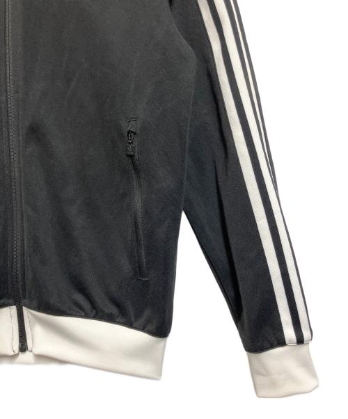 adidas（アディダス）adidas (アディダス) ジップジャケット ブラック×ホワイト サイズ:SIZE Lの古着・服飾アイテム