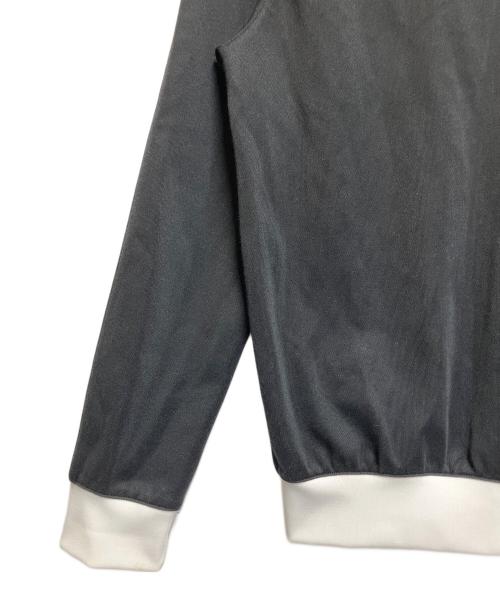 adidas（アディダス）adidas (アディダス) ジップジャケット ブラック×ホワイト サイズ:SIZE Lの古着・服飾アイテム