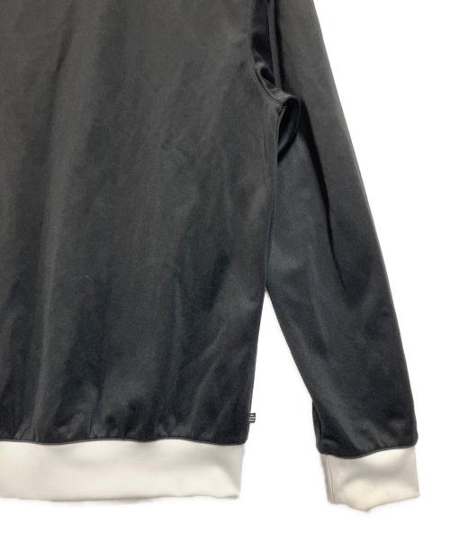 adidas（アディダス）adidas (アディダス) ジップジャケット ブラック×ホワイト サイズ:SIZE Lの古着・服飾アイテム