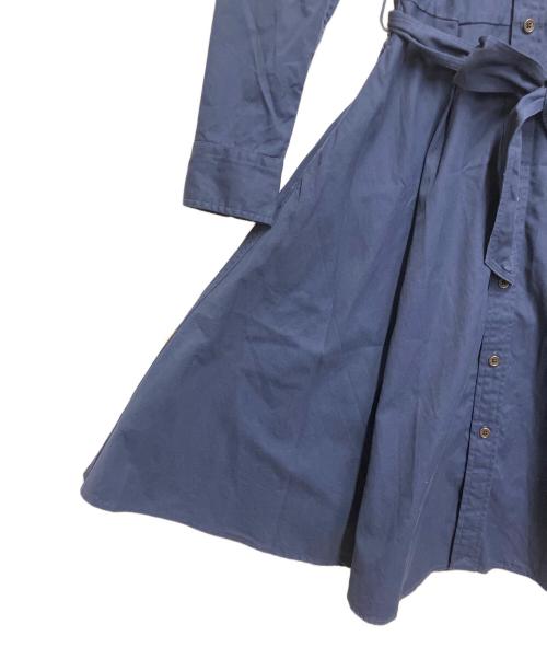 POLO RALPH LAUREN（ポロ・ラルフローレン）POLO RALPH LAUREN (ポロ・ラルフローレン) 長袖ワンピース ネイビー サイズ:SIZE 0の古着・服飾アイテム