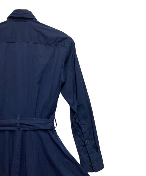 POLO RALPH LAUREN（ポロ・ラルフローレン）POLO RALPH LAUREN (ポロ・ラルフローレン) 長袖ワンピース ネイビー サイズ:SIZE 0の古着・服飾アイテム