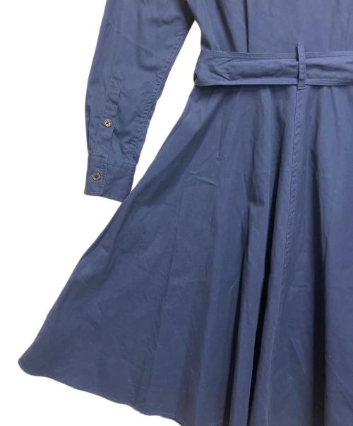 POLO RALPH LAUREN（ポロ・ラルフローレン）POLO RALPH LAUREN (ポロ・ラルフローレン) 長袖ワンピース ネイビー サイズ:SIZE 0の古着・服飾アイテム
