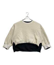 m.u×GILDAN（エム.ユー×ギルダン）の古着「スウェット」｜ホワイト×ブラック