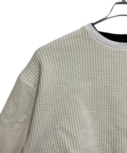 m.u（エム.ユー）m.u (エム.ユー) GILDAN (ギルダン) スウェット ホワイト×ブラック サイズ:ＳＩＺＥ　2XLの古着・服飾アイテム