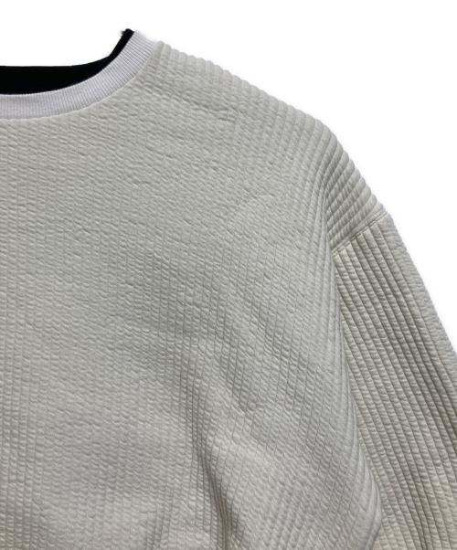 m.u（エム.ユー）m.u (エム.ユー) GILDAN (ギルダン) スウェット ホワイト×ブラック サイズ:ＳＩＺＥ　2XLの古着・服飾アイテム