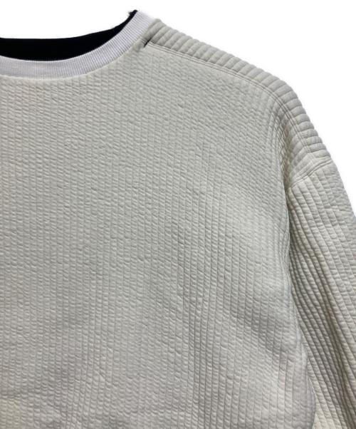 m.u（エム.ユー）m.u (エム.ユー) GILDAN (ギルダン) スウェット ホワイト×ブラック サイズ:ＳＩＺＥ　2XLの古着・服飾アイテム