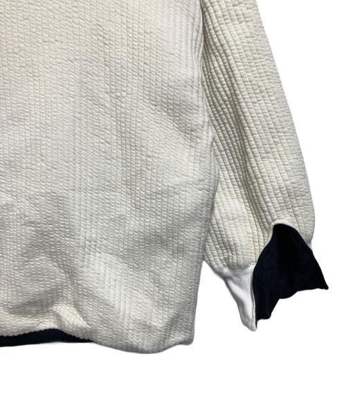 m.u（エム.ユー）m.u (エム.ユー) GILDAN (ギルダン) スウェット ホワイト×ブラック サイズ:ＳＩＺＥ　2XLの古着・服飾アイテム
