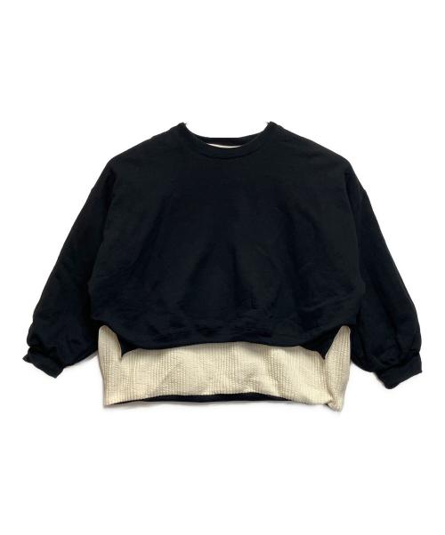 m.u（エム.ユー）m.u (エム.ユー) GILDAN (ギルダン) スウェット ホワイト×ブラック サイズ:ＳＩＺＥ　2XLの古着・服飾アイテム