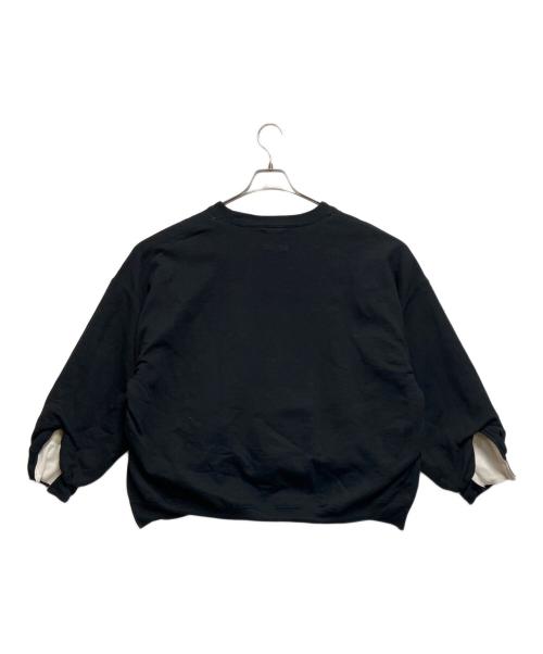 m.u（エム.ユー）m.u (エム.ユー) GILDAN (ギルダン) スウェット ホワイト×ブラック サイズ:ＳＩＺＥ　2XLの古着・服飾アイテム