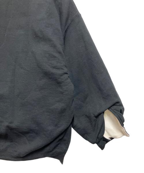 m.u（エム.ユー）m.u (エム.ユー) GILDAN (ギルダン) スウェット ホワイト×ブラック サイズ:ＳＩＺＥ　2XLの古着・服飾アイテム