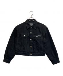 Calvin Klein Jeans（カルバンクラインジーンズ）の古着「クラシックトラッカージャケット」｜ブラック