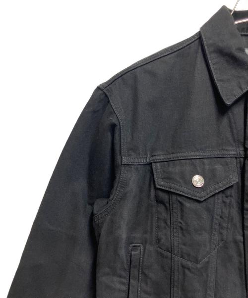 Calvin Klein Jeans（カルバンクラインジーンズ）Calvin Klein Jeans (カルバンクラインジーンズ) クラシックトラッカージャケット ブラック サイズ:SIZE Mの古着・服飾アイテム