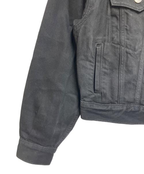 Calvin Klein Jeans（カルバンクラインジーンズ）Calvin Klein Jeans (カルバンクラインジーンズ) クラシックトラッカージャケット ブラック サイズ:SIZE Mの古着・服飾アイテム