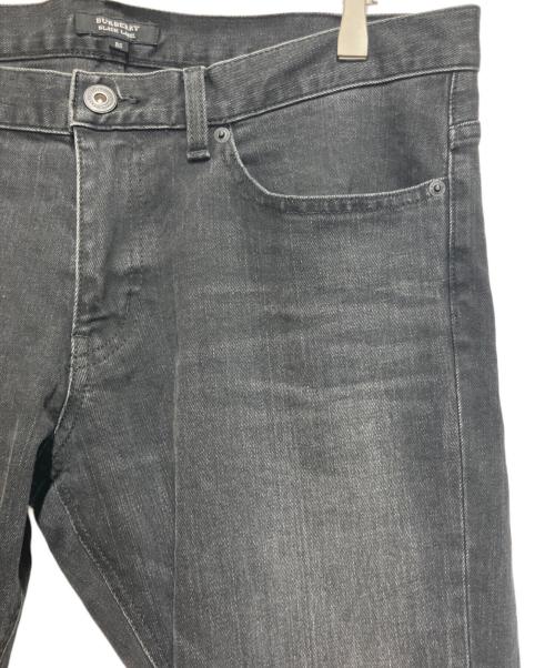 BURBERRY BLACK LABEL（バーバリーブラックレーベル）BURBERRY BLACK LABEL (バーバリーブラックレーベル) ブラックジーンズ ブラック サイズ:SIZE 85の古着・服飾アイテム