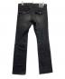 BURBERRY BLACK LABEL (バーバリーブラックレーベル) ブラックジーンズ ブラック サイズ:SIZE 85：4500円