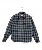 BROOKS BROTHERS Red Fleeceブルックスブラザーズレッドフリース）の古着「中綿ジャケット」｜ネイビー×グリーン