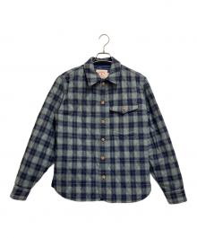 BROOKS BROTHERS Red Fleece（ブルックスブラザーズレッドフリース）の古着「中綿ジャケット」｜ネイビー×グリーン