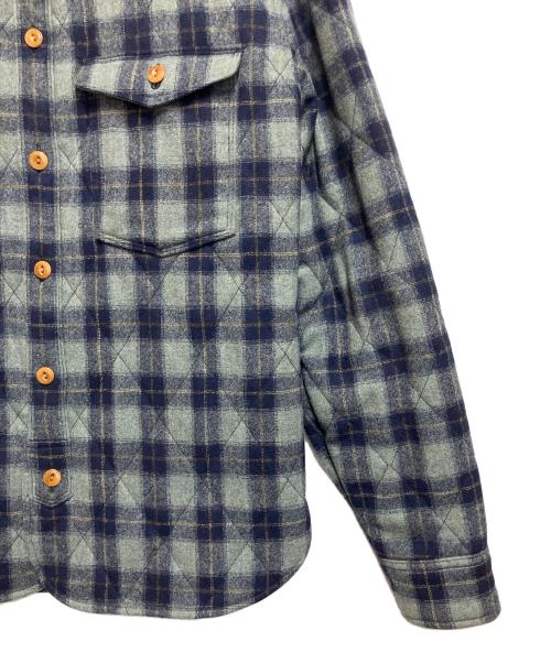 BROOKS BROTHERS Red Fleece（ブルックスブラザーズレッドフリース）Brooks Brothers Red Fleece (ブルックスブラザーズレッドフリース) 中綿ジャケット ネイビー×グリーン サイズ:SIZE Sの古着・服飾アイテム