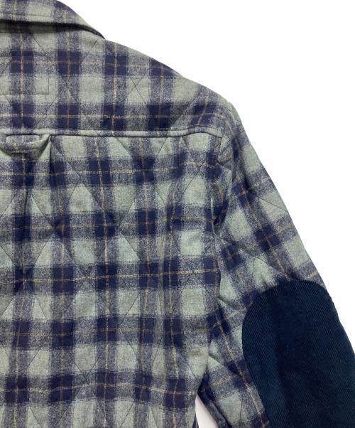 BROOKS BROTHERS Red Fleece（ブルックスブラザーズレッドフリース）Brooks Brothers Red Fleece (ブルックスブラザーズレッドフリース) 中綿ジャケット ネイビー×グリーン サイズ:SIZE Sの古着・服飾アイテム