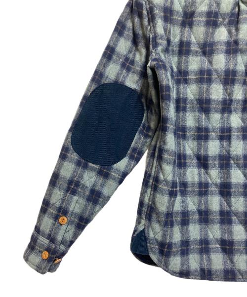 BROOKS BROTHERS Red Fleece（ブルックスブラザーズレッドフリース）Brooks Brothers Red Fleece (ブルックスブラザーズレッドフリース) 中綿ジャケット ネイビー×グリーン サイズ:SIZE Sの古着・服飾アイテム