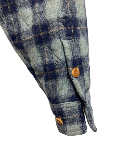BROOKS BROTHERS Red Fleece（ブルックスブラザーズレッドフリース）Brooks Brothers Red Fleece (ブルックスブラザーズレッドフリース) 中綿ジャケット ネイビー×グリーン サイズ:SIZE Sの古着・服飾アイテム