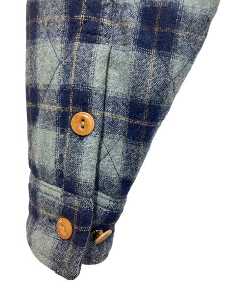 BROOKS BROTHERS Red Fleece（ブルックスブラザーズレッドフリース）Brooks Brothers Red Fleece (ブルックスブラザーズレッドフリース) 中綿ジャケット ネイビー×グリーン サイズ:SIZE Sの古着・服飾アイテム