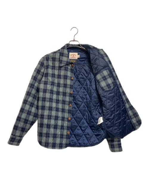 BROOKS BROTHERS Red Fleece（ブルックスブラザーズレッドフリース）Brooks Brothers Red Fleece (ブルックスブラザーズレッドフリース) 中綿ジャケット ネイビー×グリーン サイズ:SIZE Sの古着・服飾アイテム