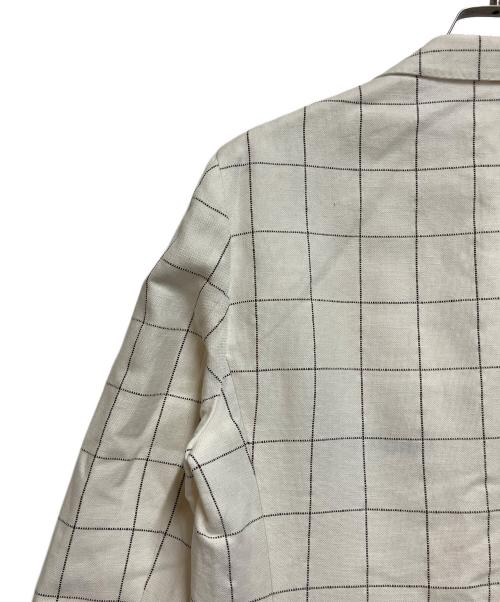 BOGLIOLI（ボリオリ）BOGLIOLI (ボリオリ) テーラードジャケット ホワイト サイズ:SIZE 48の古着・服飾アイテム