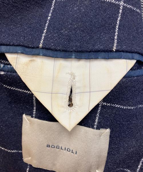 BOGLIOLI（ボリオリ）BOGLIOLI (ボリオリ) テーラードジャケット ネイビー サイズ:SIZE 48の古着・服飾アイテム