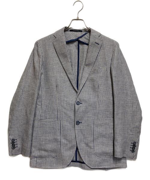 TAGLIATORE（タリアトーレ）TAGLIATORE (タリアトーレ) ジャケット ネイビー×ベージュ サイズ:SIZE 48の古着・服飾アイテム