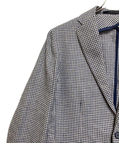 TAGLIATORE（タリアトーレ）TAGLIATORE (タリアトーレ) ジャケット ネイビー×ベージュ サイズ:SIZE 48の古着・服飾アイテム