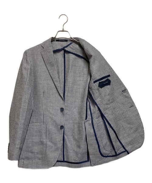 TAGLIATORE（タリアトーレ）TAGLIATORE (タリアトーレ) ジャケット ネイビー×ベージュ サイズ:SIZE 48の古着・服飾アイテム
