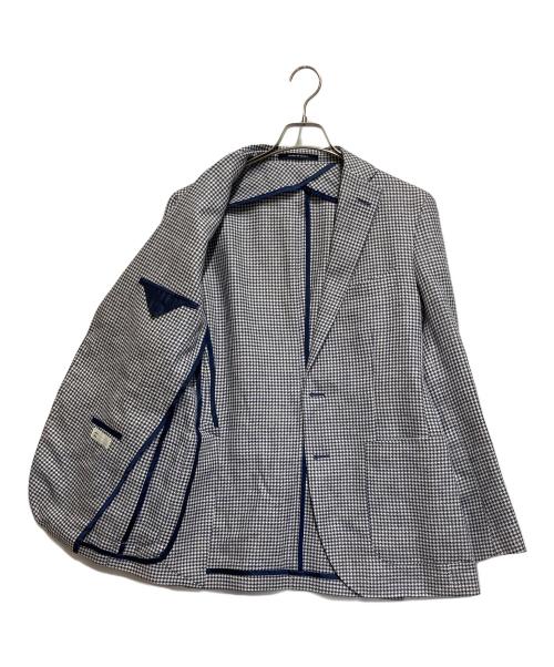 TAGLIATORE（タリアトーレ）TAGLIATORE (タリアトーレ) ジャケット ネイビー×ベージュ サイズ:SIZE 48の古着・服飾アイテム
