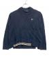FRED PERRY（フレッドペリー）の古着「Split Hem Cable Knit Jumper」｜ネイビー